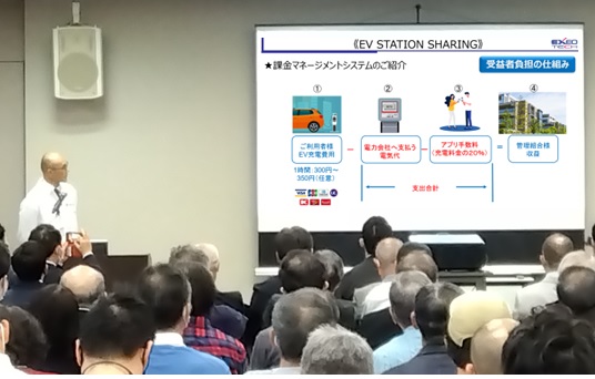東京都マンション充電設備普及促進に向けた連携協議会主催のマッチング会に参加しました
