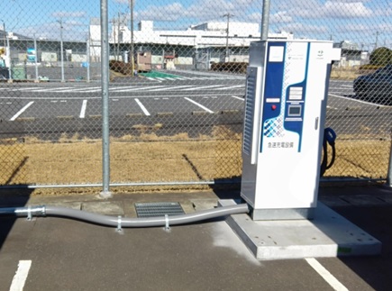 ANA成田エアポートサービス様にEV充電器を導入致しました